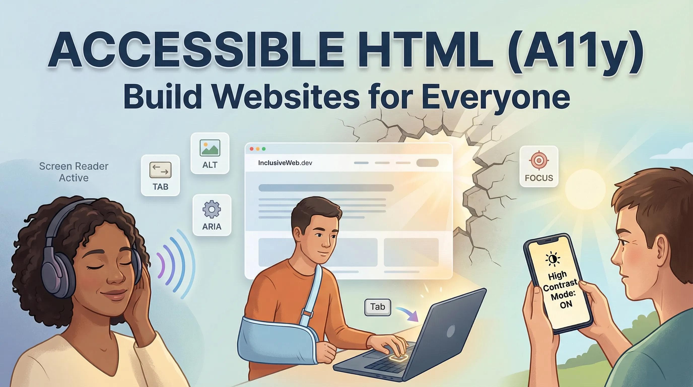 HTML Series: Accessibility - How to Build Websites for Everyone (A11y)?